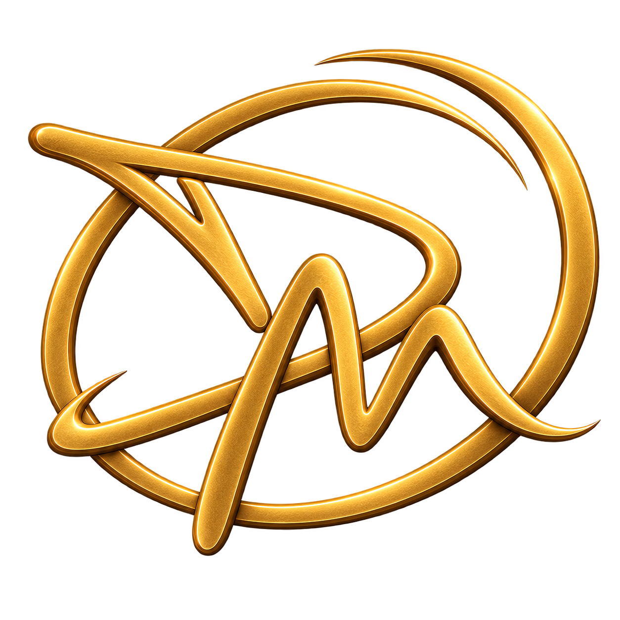 DM monogram logo