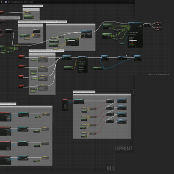 Adventure - Unreal Engine 4 Blueprint for a "pushable block"